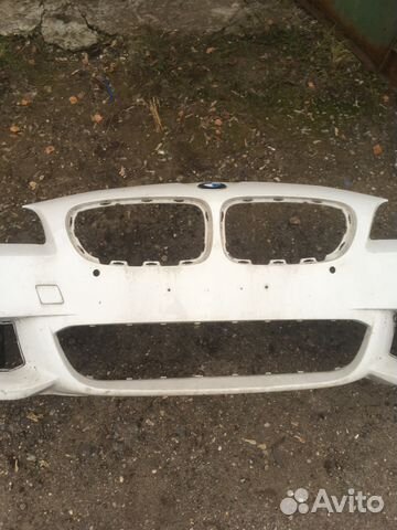 Бампер рестайлинг М пакет белый бмв ф10 BMW 5 Бампер рестайлинг М пакет белый бмв ф10 BMW 5