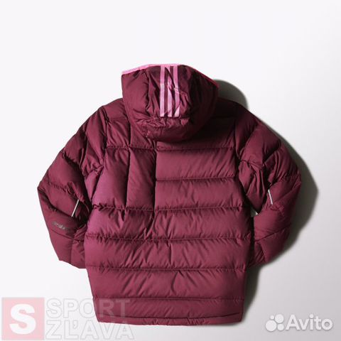 Пуховик детский унисекс adidas. Все размеры