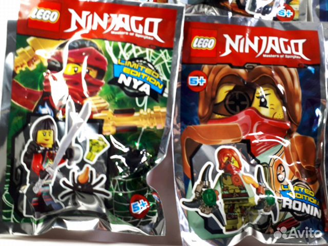 Коллекционные фигурки lego ninjago