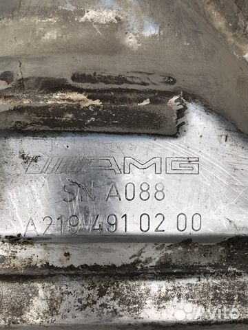 Выхлопная система AMG Mercedes W219 C219 63AMG Выхлопная система AMG Mercedes W219 C219 63AMG