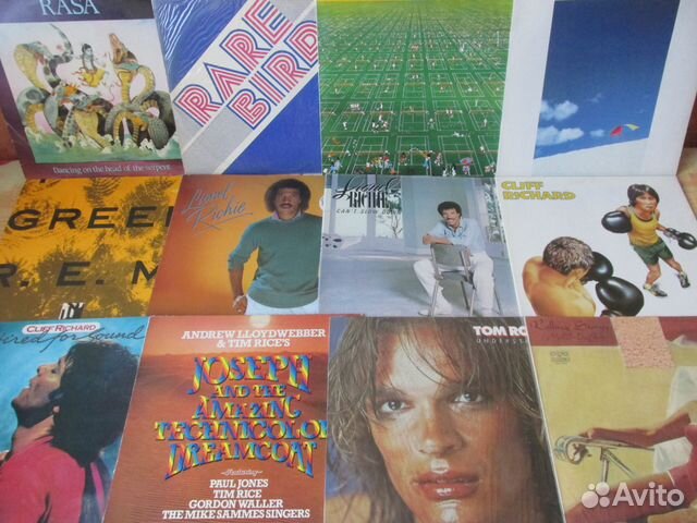 Виниловая коллекция-рок P-Q-R-S