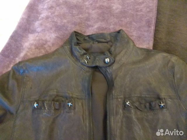 Куртка кожаная Armani Jeans Куртка кожаная Armani Jeans