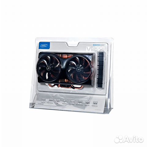 Deepcool V4000 на видеокарту. Медный