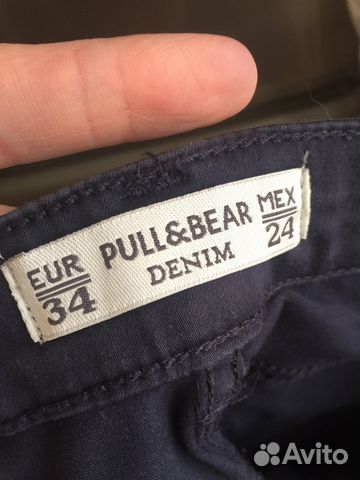 Джинсы скинни pull and bear т-синие новые 34 Джинсы скинни pull and bear т-синие новые 34