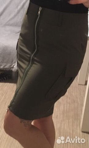 Denny Rose Юбка - карандаш новая, S хаки Denny Rose Юбка - карандаш новая, S хаки