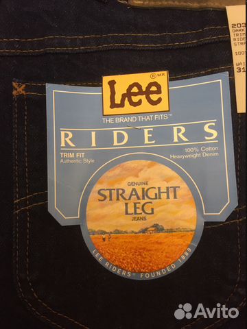 Джинсы Lee riders trim 31x36 made in USA винтаж Джинсы Lee riders trim 31x36 made in USA винтаж
