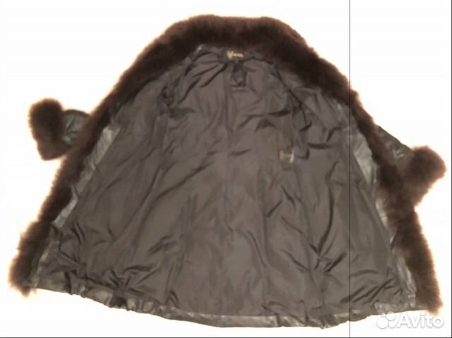 Зимний кожаный пуховик/пальто Acasta Зимний кожаный пуховик/пальто Acasta