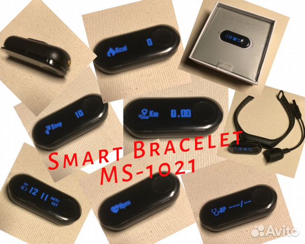 Фитнес браслет Smart Bracelet MS-1021