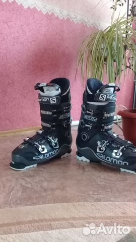 Горнолыжные ботинки 29 см (44-45 размер) + палки