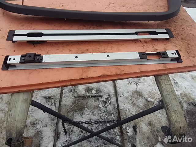 Рельсы в багажник Toyota Land Cruiser Prado 150 Рельсы в багажник Toyota Land Cruiser Prado 150