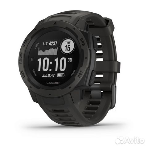 Garmin Instinct Graphite Спортивные часы Garmin Instinct Graphite Спортивные часы