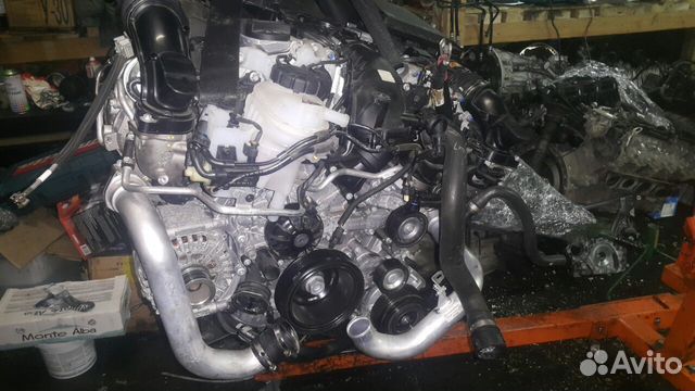 Двигатель Мерседес GLE 166 3.0 276.821 2017 года