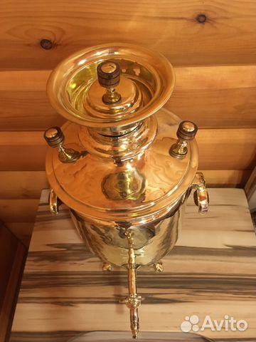 Самовар угольный на дровах 5 л Воронцов