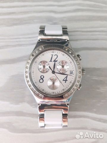 Женские Часы swatch irony стальной ремешок оригина