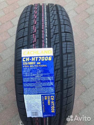 225/60 R17 Cachland (Ovation) CH-HT7006 Новые шины