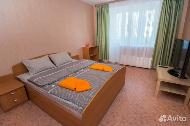 

1-к. квартира, 37 м², 2 кровати