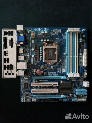 Материнка Gigabyte GA-B75M-D3H