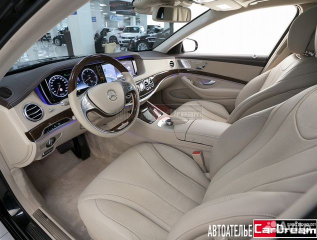 Кожаный салон сиденья Mercedes-Benz S-klasse Кожаный салон сиденья Mercedes-Benz S-klasse