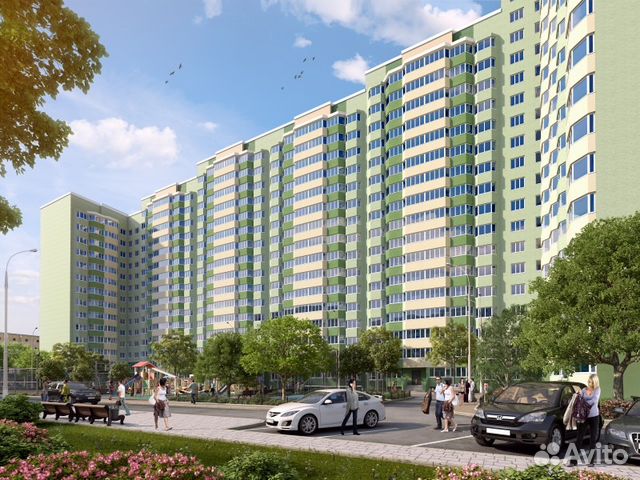 2-к квартира, 64 м², 6/19 эт.