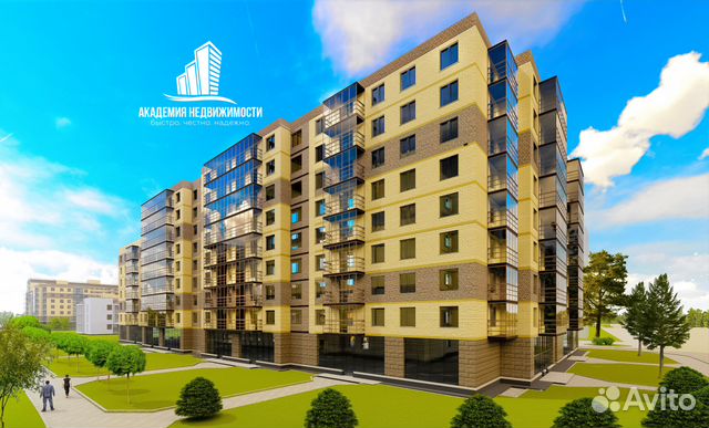 1-к квартира, 36.9 м², 2/9 эт.