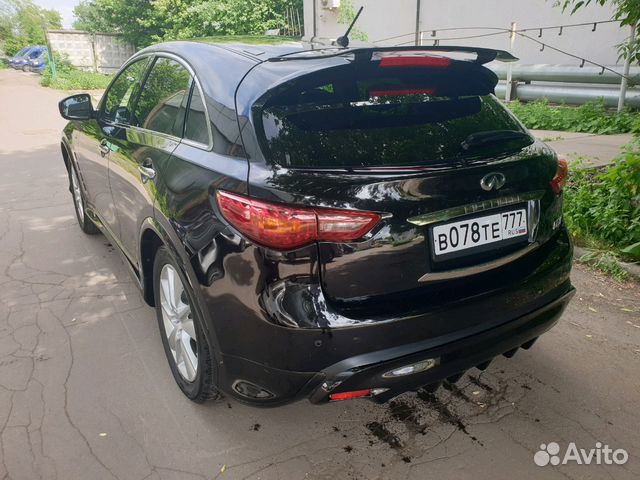 Тюнинг диффузор infiniti fx37 qx70