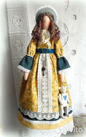 Авторские интерьерные куклы Тильда, Европа