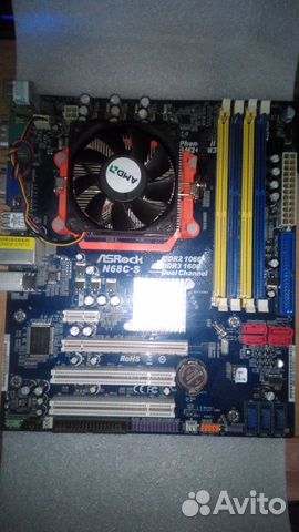 ASRock N68C-S + CPU