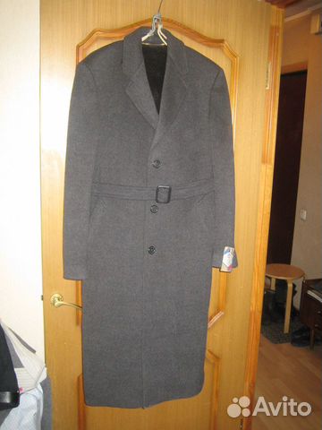 Пальто мужское с меховой подкладкой