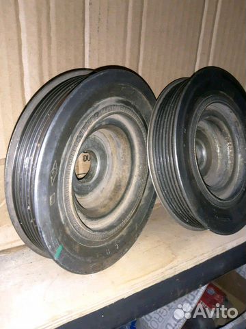 Шкив коленвала Renault Duster F4R 2.0