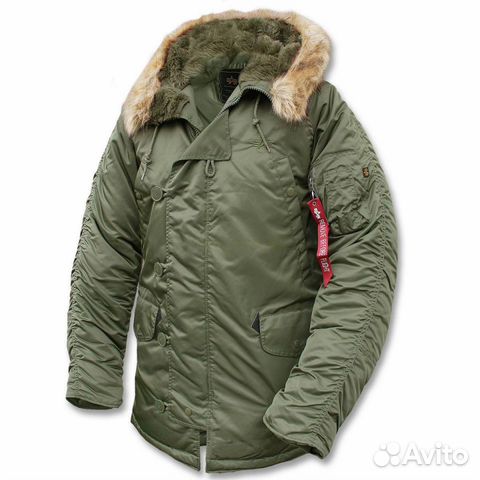 Аляска Alpha Industries N-3B parka Sage Green