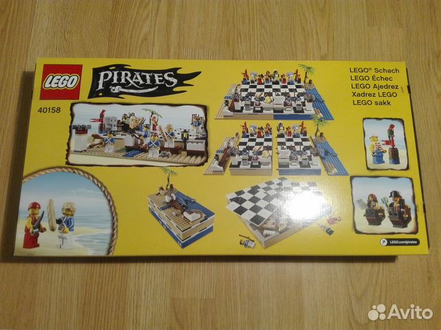 Lego 40158 Пиратские шахматы