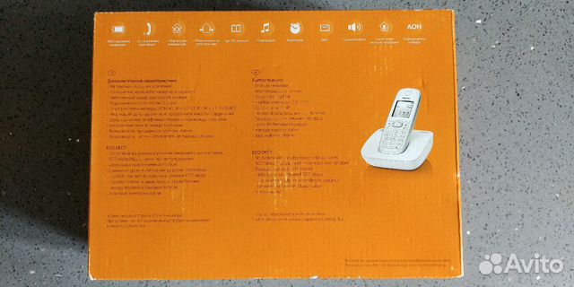 Радиотелефон Gigaset C590 dect. Белый. Новый