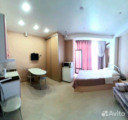 

Квартира-студия, 35 м², 2 кровати
