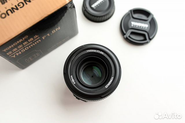 Yongnuo AF 50mm f/1.8 для Nikon Новый Yongnuo AF 50mm f/1.8 для Nikon Новый