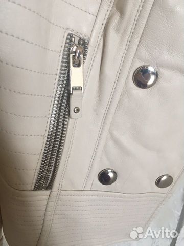 Кожаная куртка (натуральная кожа) XS, 40-42 размер