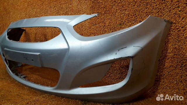 Бампер передний Hyundai Solaris 1 2010-2014 Бампер передний Hyundai Solaris 1 2010-2014
