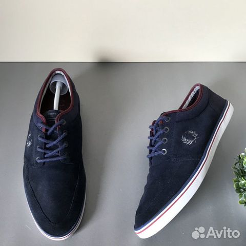 Кеды бренда Fred Perry оригинал р.46 замша почта