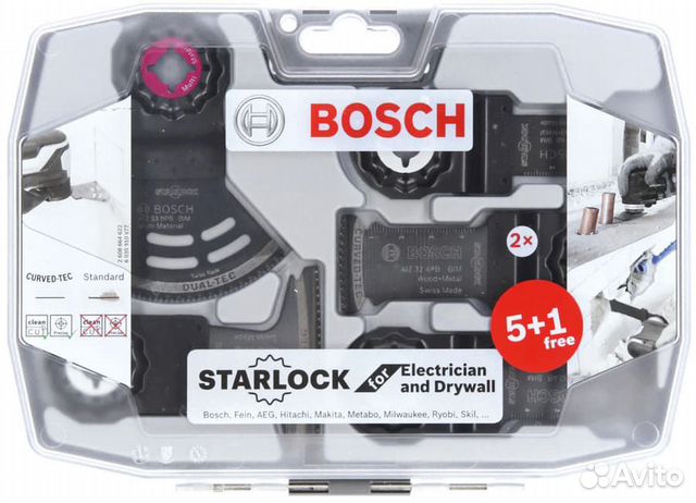 Наборы пилок Bosch для реноватора/мультирезака Наборы пилок Bosch для реноватора/мультирезака