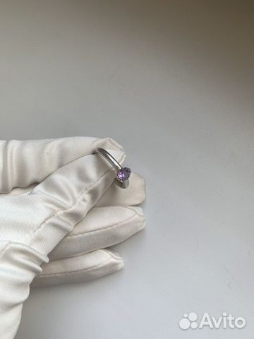 Новое золотое кольцо 585 пр. 2 гр. с александритом