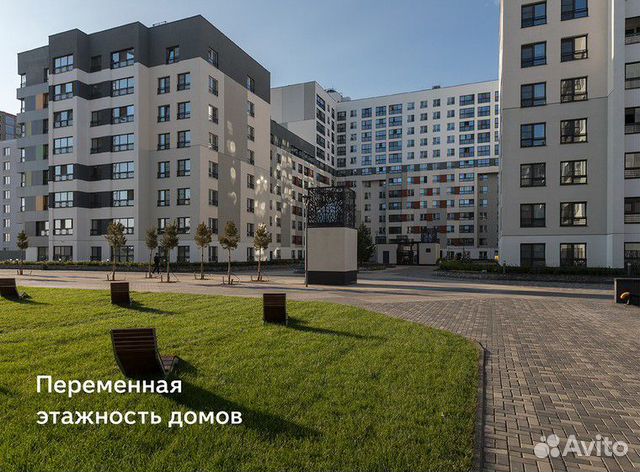 1-к квартира, 63.7 м², 2/8 эт.