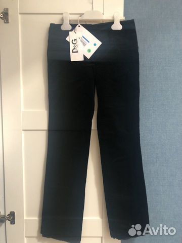 Новые брюки dolce gabbana junior 9/10 синие