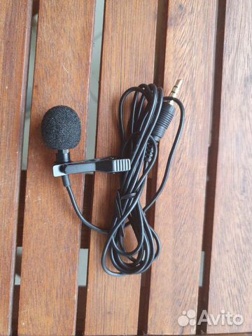 Микрофон петличный конденсаторный