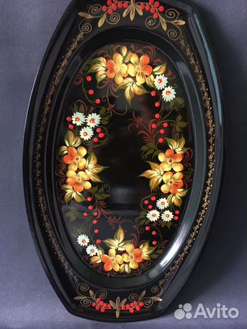 Поднос Жостово.ссср