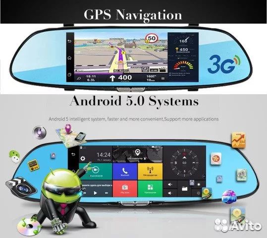 Видеорегистратор Android Wi-Fi, GPS, 3G, SIM Видеорегистратор Android Wi-Fi, GPS, 3G, SIM