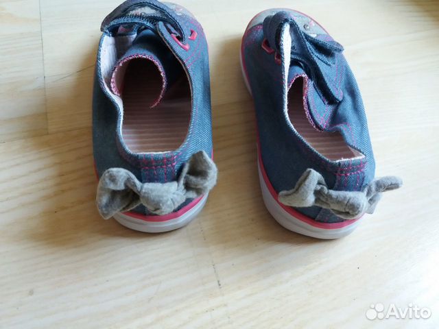 Джинсовые кеды Mothercare, новые, Химки Джинсовые кеды Mothercare, новые, Химки