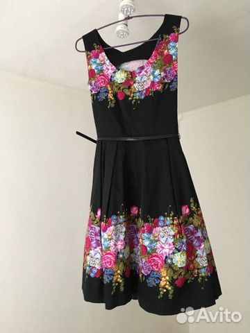 Пышное платье-сарафан Пышное платье-сарафан