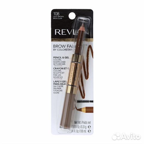 Карандаш + гель для бровей Revlon Карандаш + гель для бровей Revlon