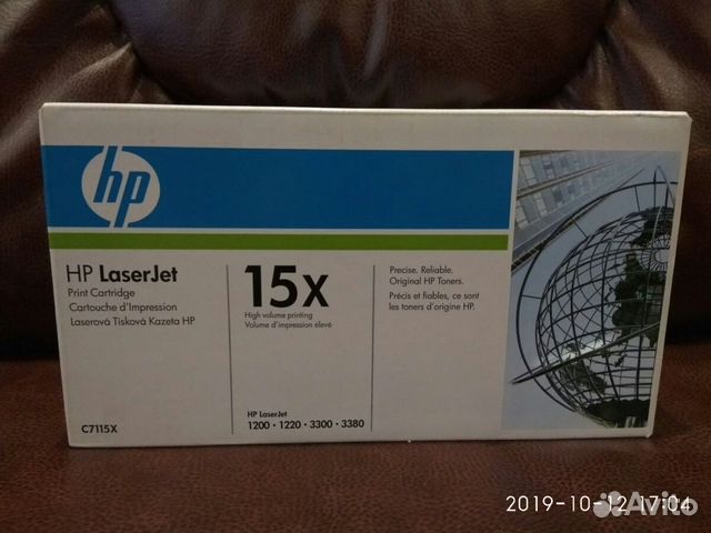 Продам 2 картриджа: HP LaserJet 15x C7115X и HP La