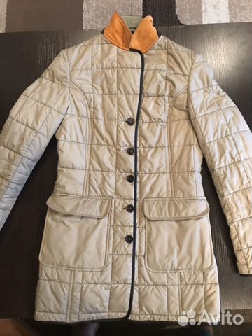 Куртка-пиджак удлиненная, стёганная, оригинал, 42 Куртка-пиджак удлиненная, стёганная, оригинал, 42