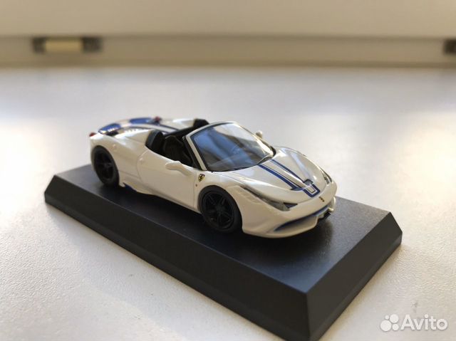 1/64 Ferrari 458 Speciale A White Kyosho